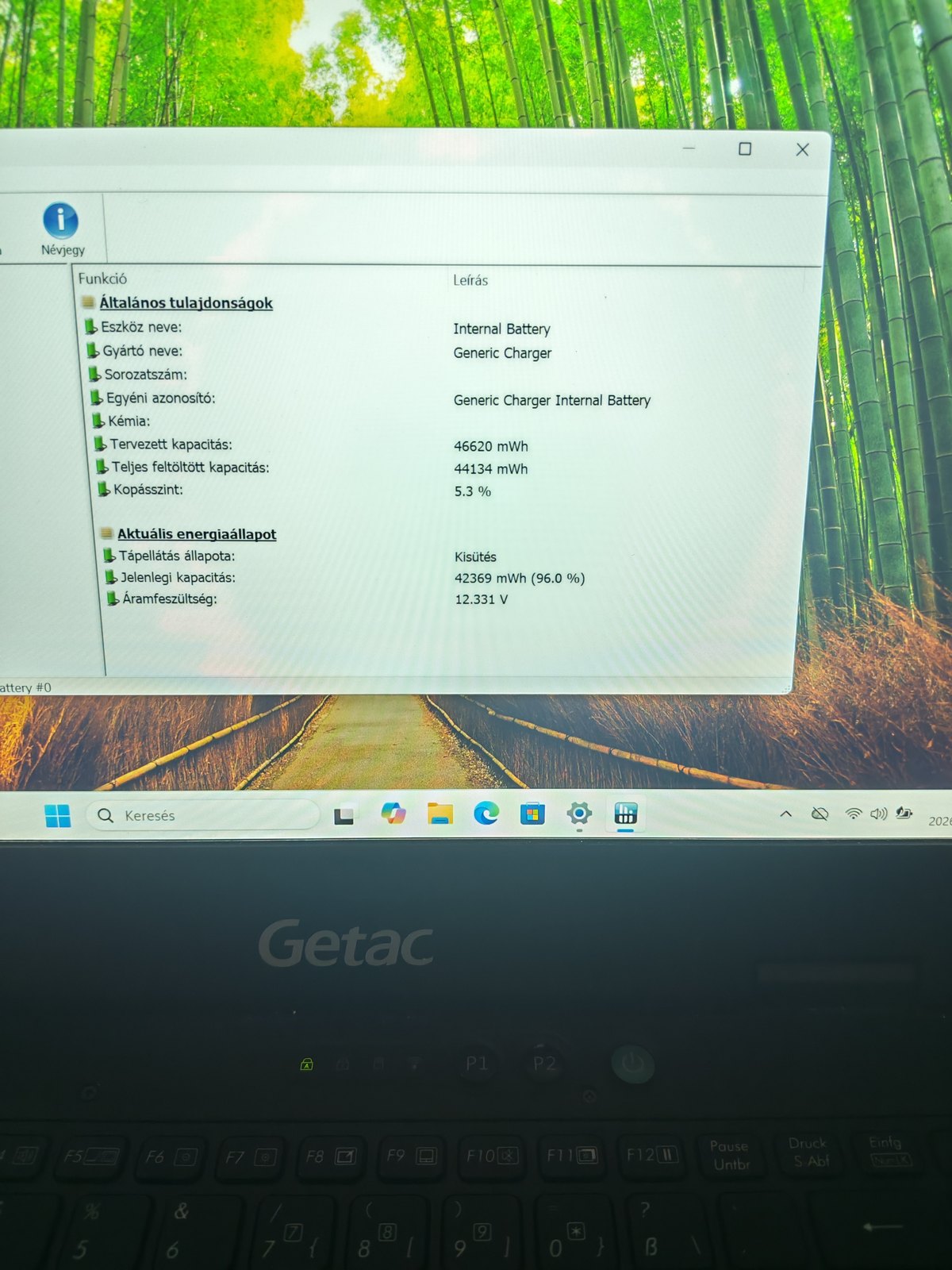 611 Getac S410 G3 i5-8365U, 16GB RAM, 256GB SSD – 6. kép